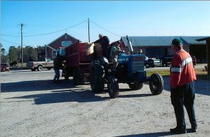 Hams Arrive to the Smokehouse 